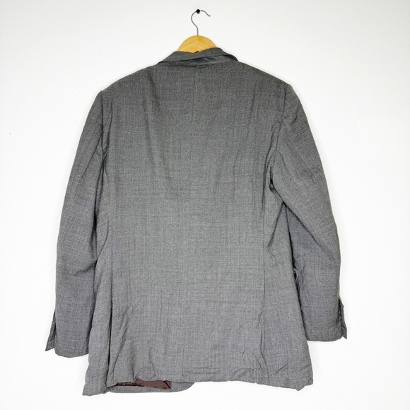 Suitsupply Lazio Men’s Grey Wool Blazer Size 46 Slim Fit - Picture 3 of 9